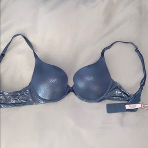 Victoria Secret Perfect Shape bra- blue shimmer